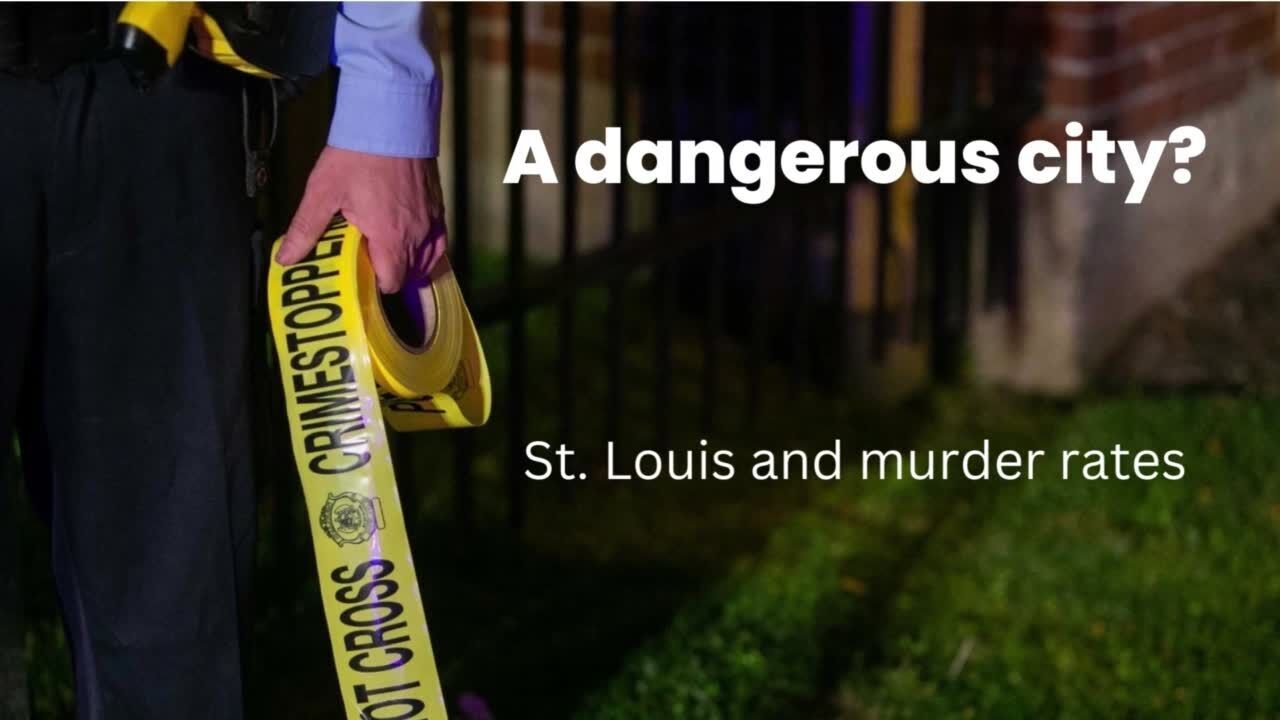 Is St. Louis the most dangerous city in the US?